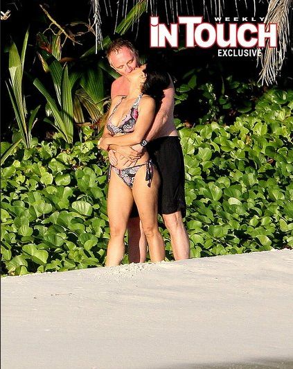 salma hayek bikini 1 02 Italy of Salma Hayek and Francois Henri Pinault the couple jetted off for some fun in the sun in the romantic Seychelles InTouch magazine had exclusive photo s of the romantic getaway